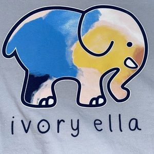 Light Blue Ivory Ella Long Sleeve - Like New - L